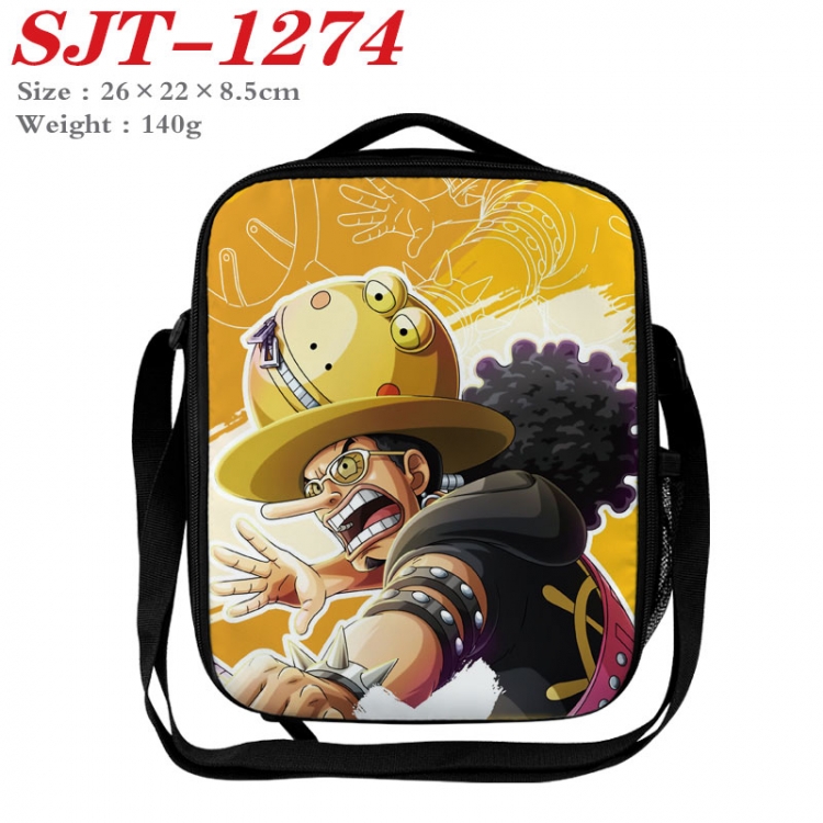 One Piece Anime Lunch Bag Crossbody Bag 26x22x8.5cm SJT-1274