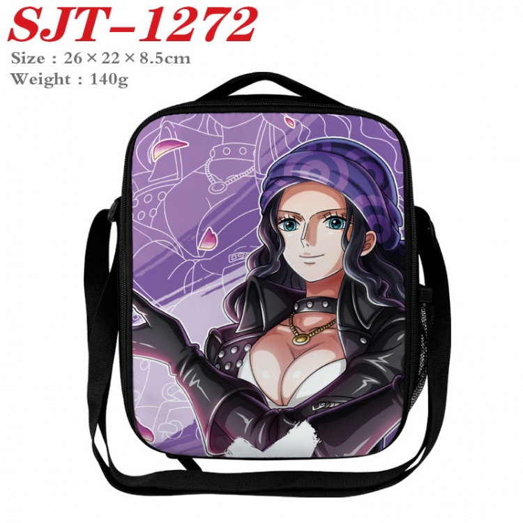 One Piece Anime Lunch Bag Crossbody Bag 26x22x8.5cm  SJT-1272