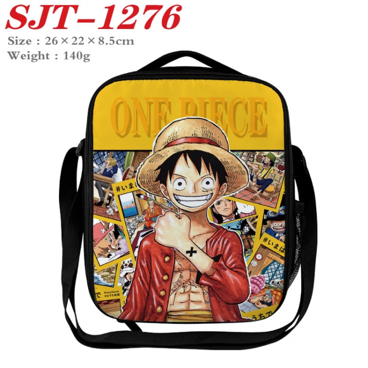 One Piece Anime Lunch Bag Crossbody Bag 26x22x8.5cm  SJT-1276
