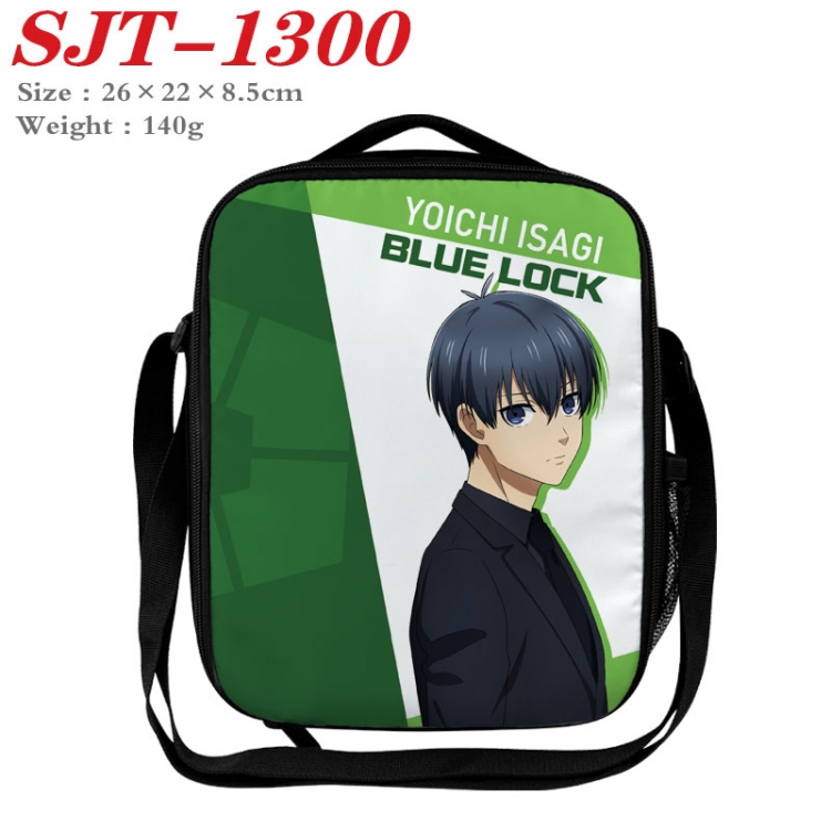 BLUE LOCK  Anime Lunch Bag Crossbody Bag 26x22x8.5cm SJT-1300