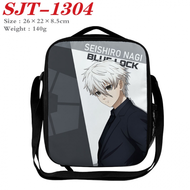 BLUE LOCK  Anime Lunch Bag Crossbody Bag 26x22x8.5cm SJT-1304
