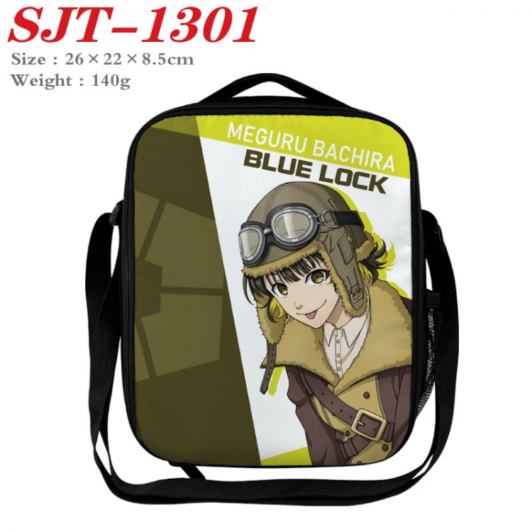 BLUE LOCK  Anime Lunch Bag Crossbody Bag 26x22x8.5cm  SJT-1301