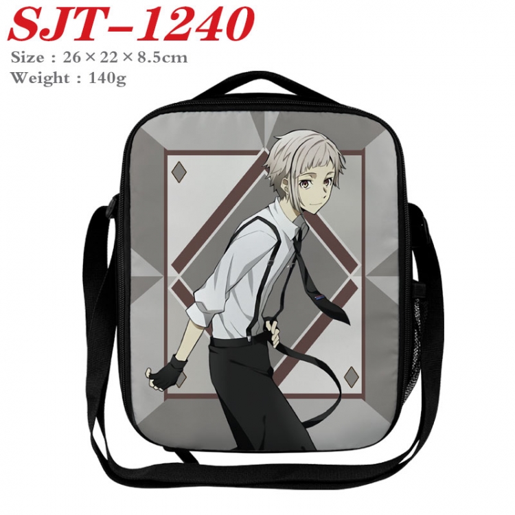 Bungo Stray Dogs Anime Lunch Bag Crossbody Bag 26x22x8.5cm  SJT-1240