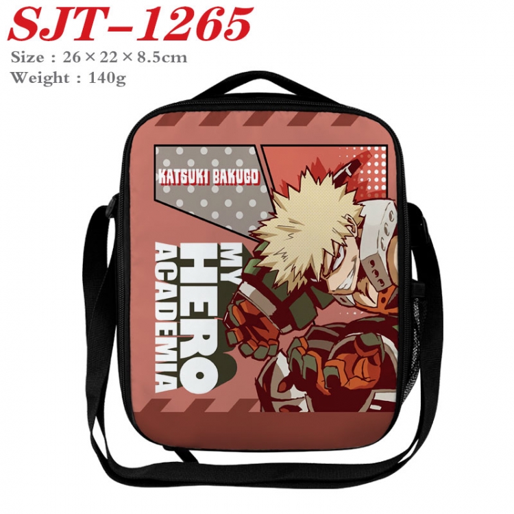 My Hero Academia Anime Lunch Bag Crossbody Bag 26x22x8.5cm SJT-1265