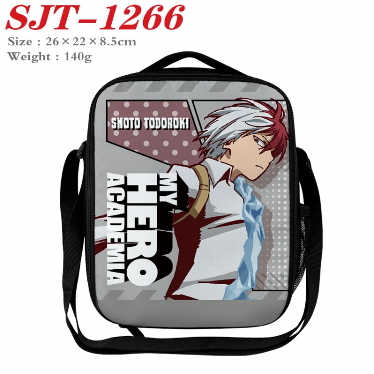My Hero Academia Anime Lunch Bag Crossbody Bag 26x22x8.5cm  SJT-1266