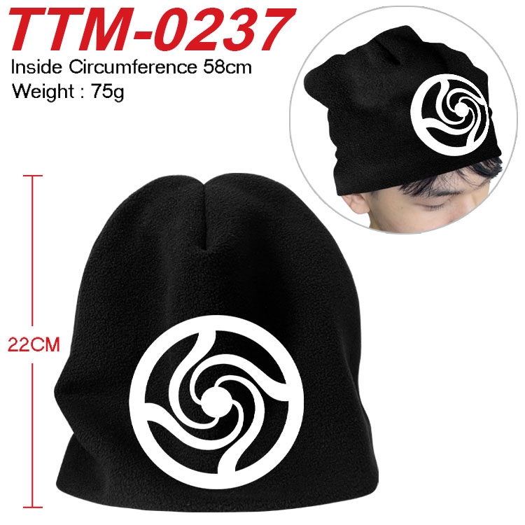Jujutsu Kaisen Printed plush cotton hat with a hat circumference of 58cm (adult size) TTM-0237