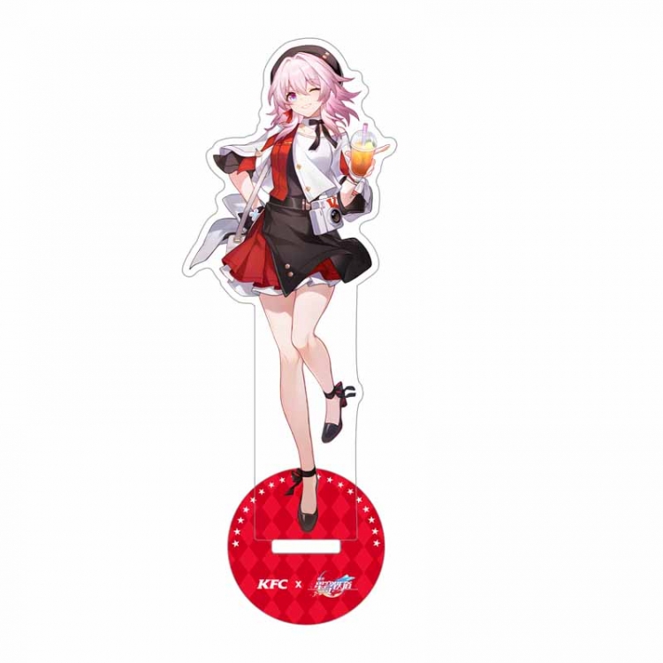 Honkai: Star Rail Anime characters acrylic Standing Plates Keychain 15cm