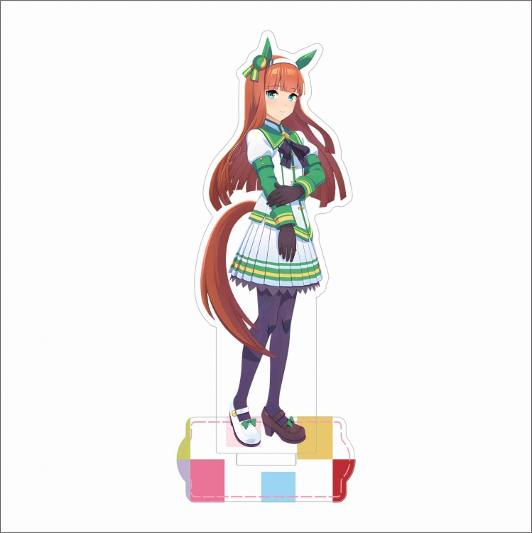 Umamusume: Pretty Derby Anime characters acrylic Standing Plates Keychain 15cm