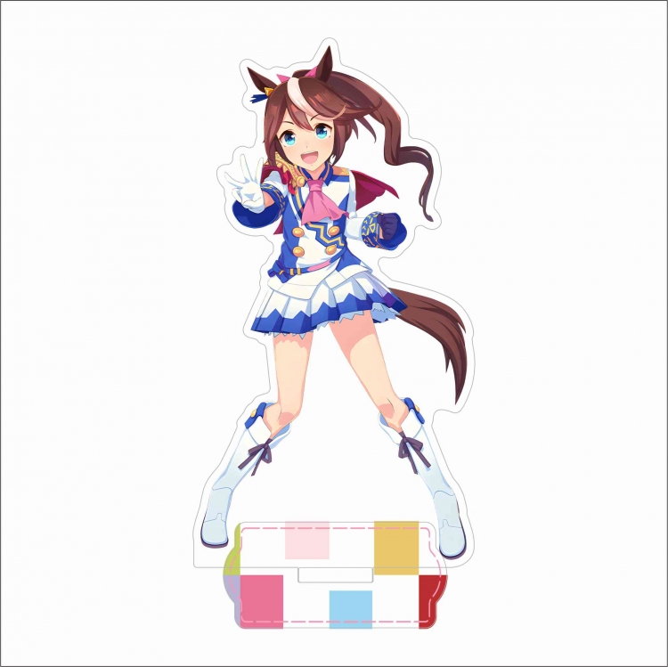 Umamusume: Pretty Derby Anime characters acrylic Standing Plates Keychain 15cm