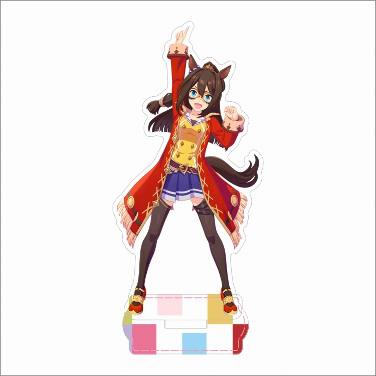 Umamusume: Pretty Derby Anime characters acrylic Standing Plates Keychain 15cm