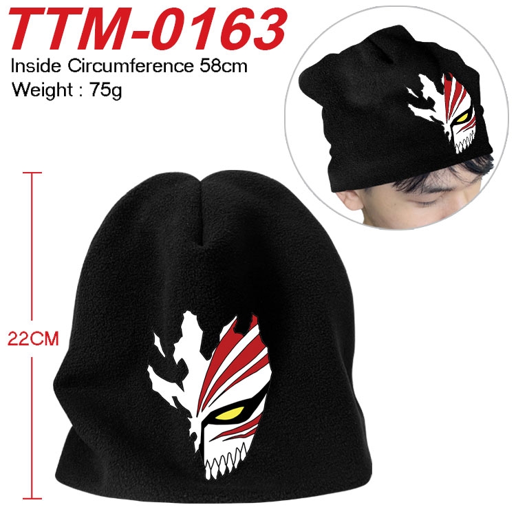Bleach Printed plush cotton hat with a hat circumference of 58cm (adult size)  TTM-0163