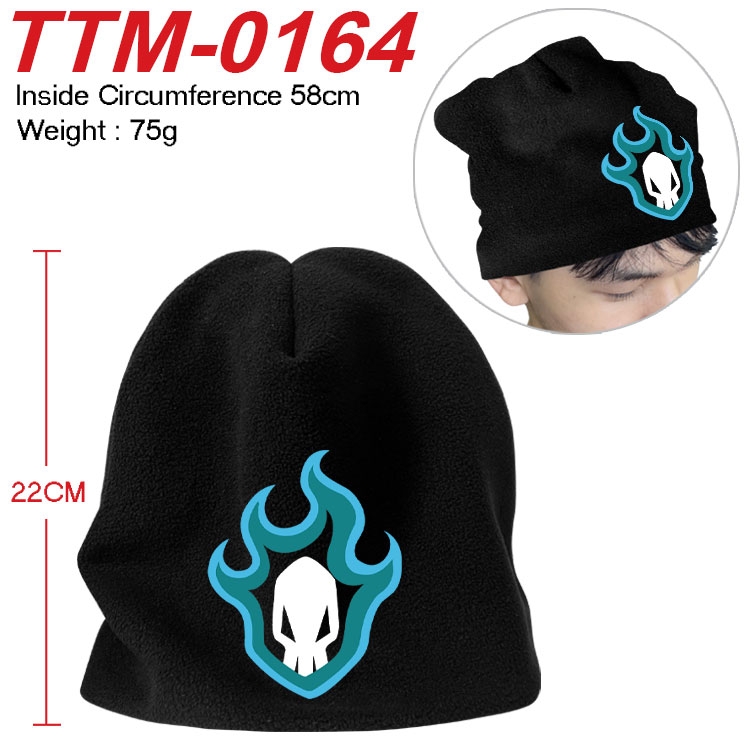 Bleach Printed plush cotton hat with a hat circumference of 58cm (adult size) TTM-0164