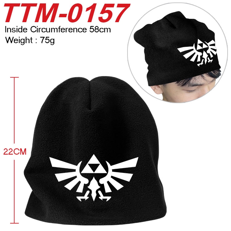 The Legend of Zelda Printed plush cotton hat with a hat circumference of 58cm (adult size)  TTM-0157