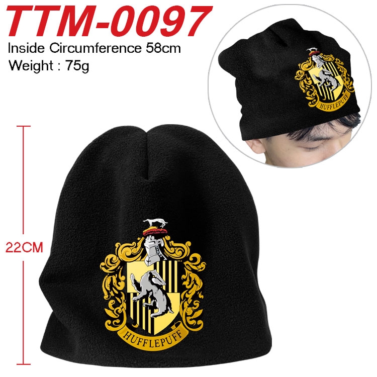 Harry Potter Printed plush cotton hat with a hat circumference of 58cm (adult size) TTM-0097
