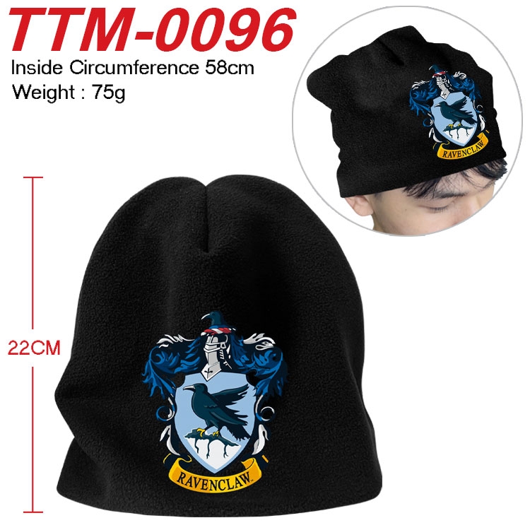 Harry Potter Printed plush cotton hat with a hat circumference of 58cm (adult size) TTM-0096