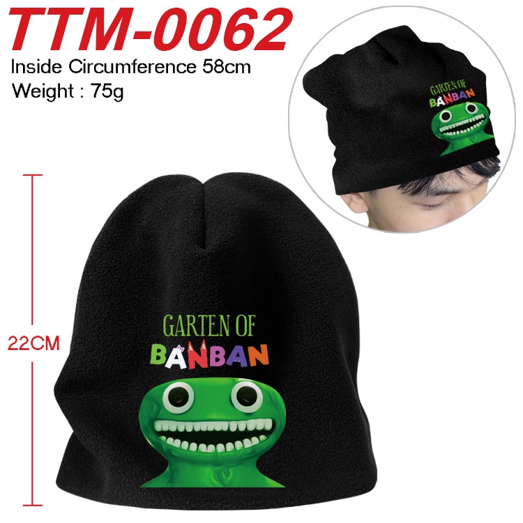 Garten of Banban Printed plush cotton hat with a hat circumference of 58cm (adult size)  TTM-0062