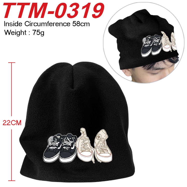HEARTSTOPPER Printed plush cotton hat with a hat circumference of 58cm (adult size) TTM-0319