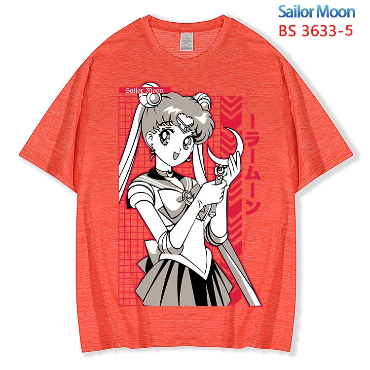 sailormoon ice silk cotton loose and comfortable T-shirt from XS to 5XL  BS-3633-5