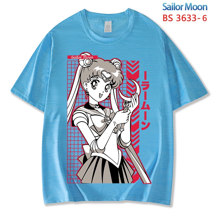 sailormoon ice silk cotton loose and comfortable T-shirt from XS to 5XL BS-3633-6