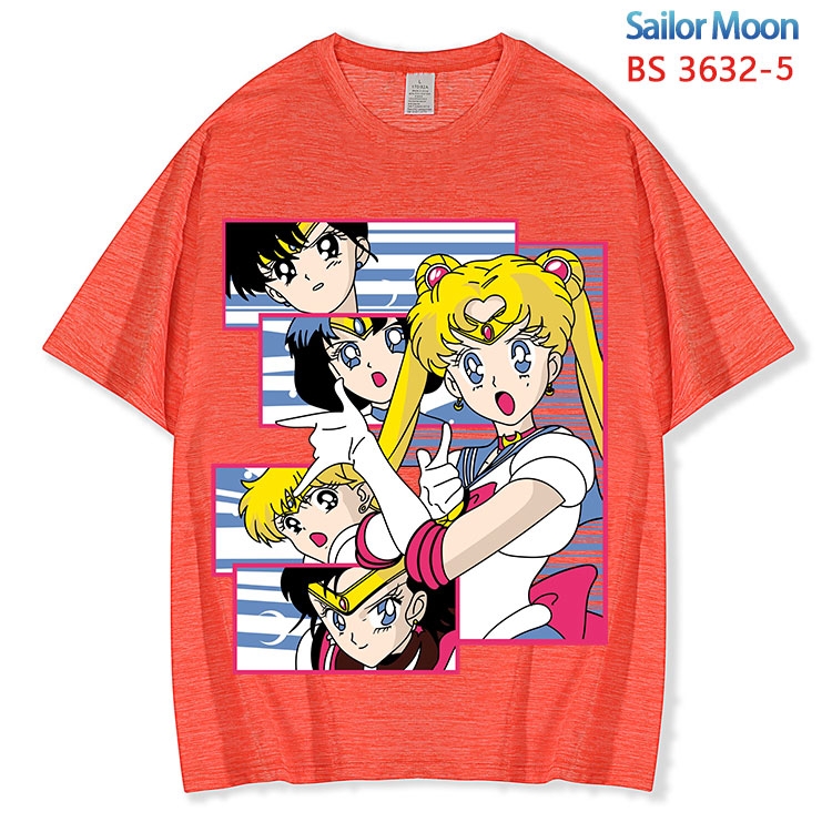 sailormoon ice silk cotton loose and comfortable T-shirt from XS to 5XL BS-3632-5