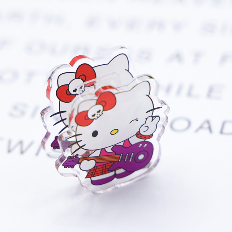 Hello Kitty Cartoon acrylic book clip creative multifunctional clip  price for 10 pcs F032