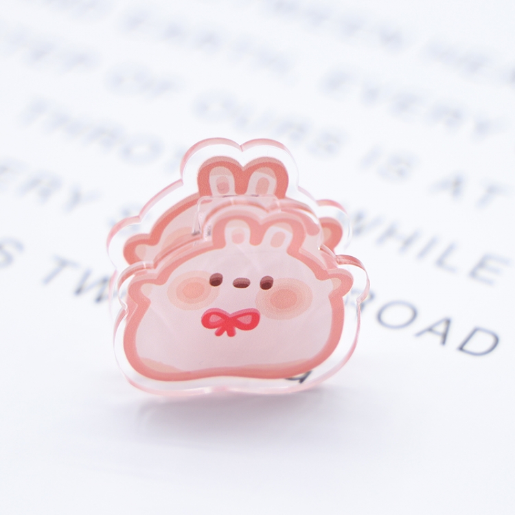 Animal Cartoon acrylic book clip creative multifunctional clip  price for 10 pcs F033