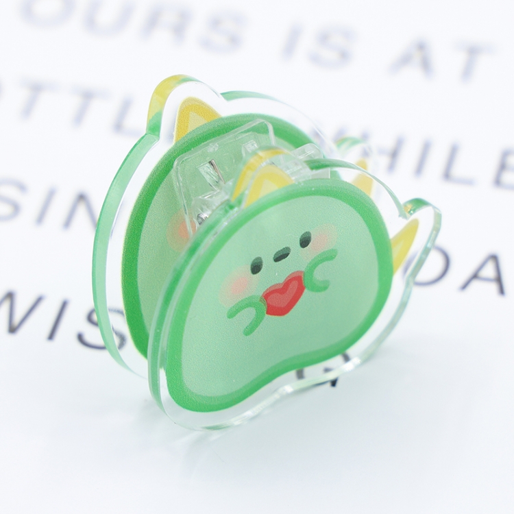 Animal Cartoon acrylic book clip creative multifunctional clip  price for 10 pcs F047