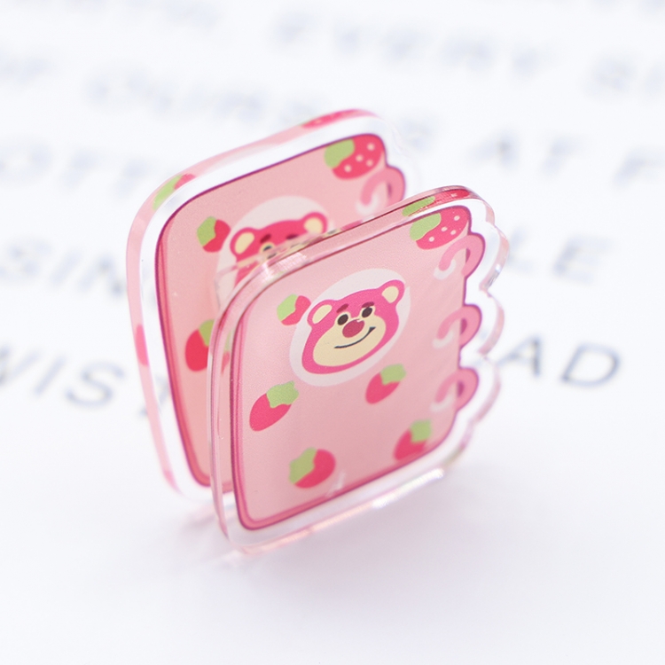 Lotso Cartoon acrylic book clip creative multifunctional clip  price for 10 pcs F081