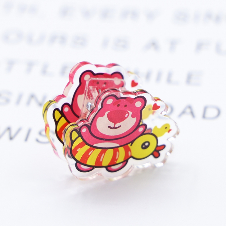 Lotso Cartoon acrylic book clip creative multifunctional clip  price for 10 pcs F073