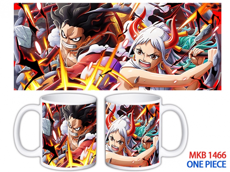 One Piece Anime color printing ceramic mug cup price for 5 pcs  MKB-1466