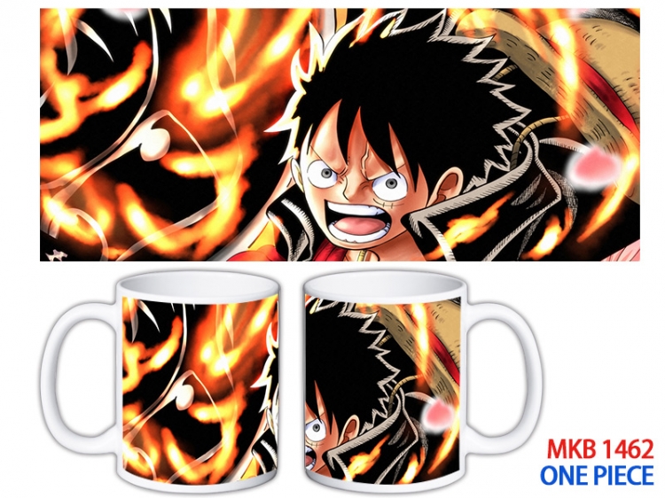 One Piece Anime color printing ceramic mug cup price for 5 pcs  MKB-1462