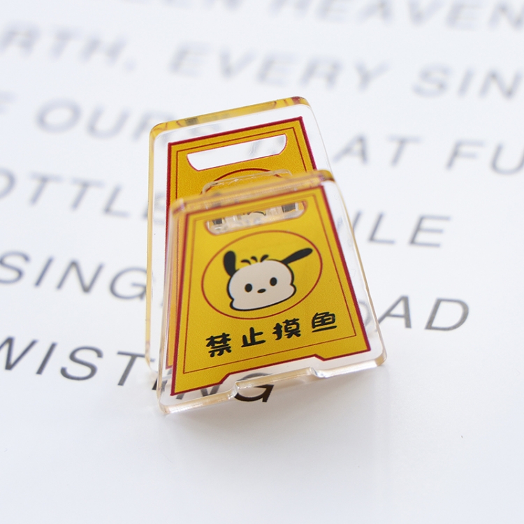 Prohibit internal involution Cartoon acrylic book clip creative multifunctional clip  price for 10 pcs F107