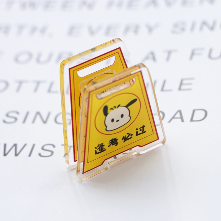 Every exam must pass Cartoon acrylic book clip creative multifunctional clip  price for 10 pcs F108