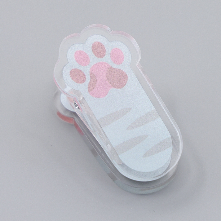 Cats paw Cartoon acrylic book clip creative multifunctional clip  price for 10 pcs