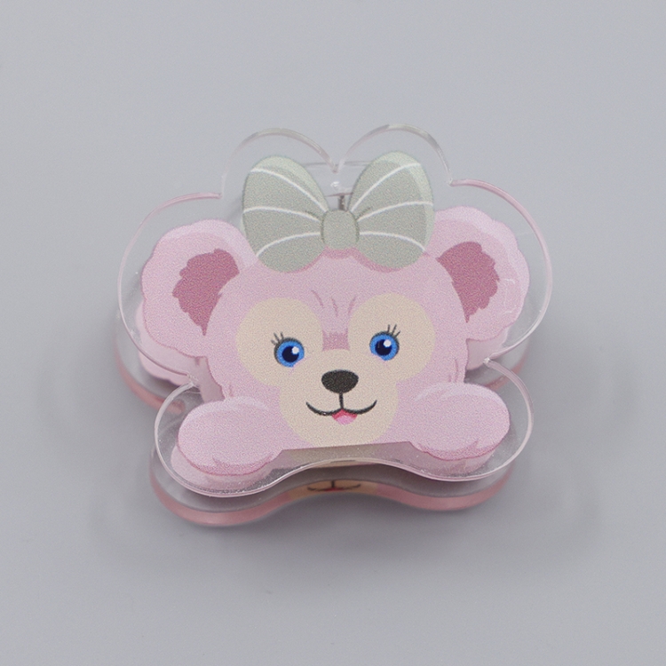 Duffy Cartoon acrylic book clip creative multifunctional clip  price for 10 pcs F164