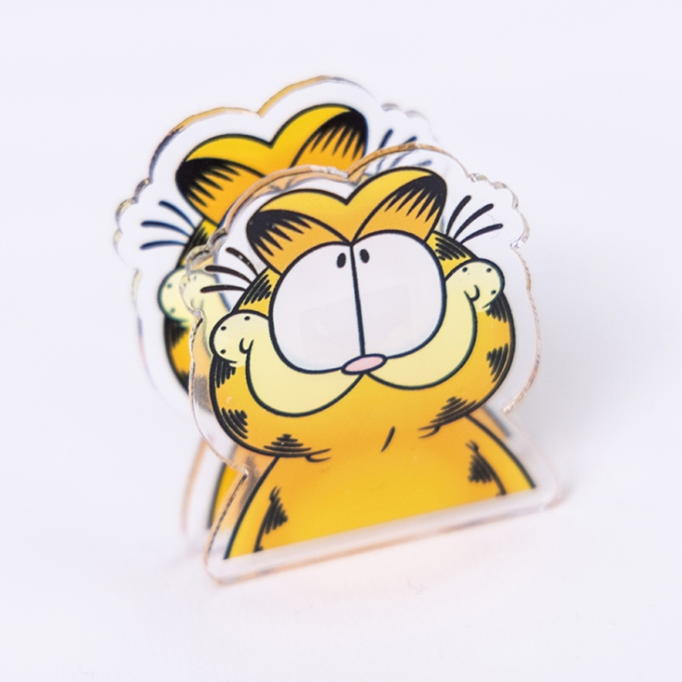 Garfield Cartoon acrylic book clip creative multifunctional clip  price for 10 pcs F394
