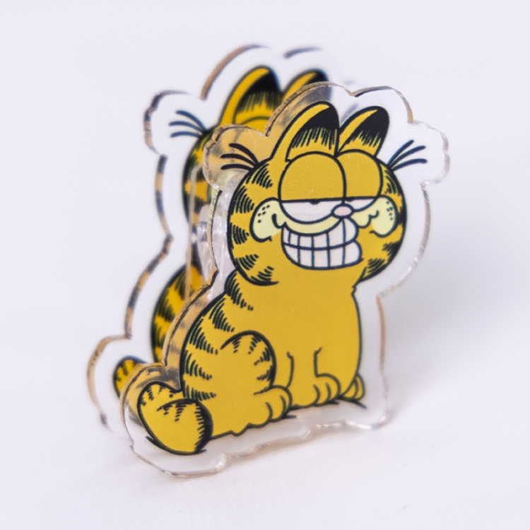 Garfield Cartoon acrylic book clip creative multifunctional clip  price for 10 pcs F395