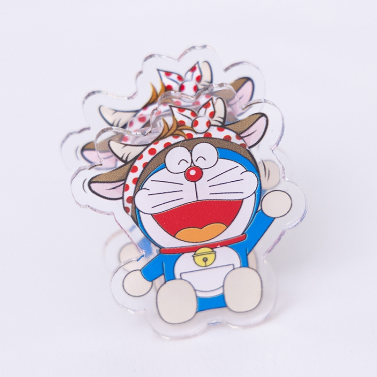 Doraemon Cartoon acrylic book clip creative multifunctional clip  price for 10 pcs F387