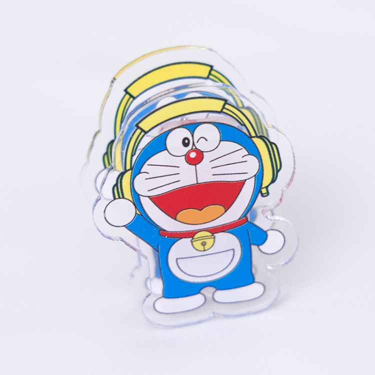 Doraemon Cartoon acrylic book clip creative multifunctional clip  price for 10 pcs F391