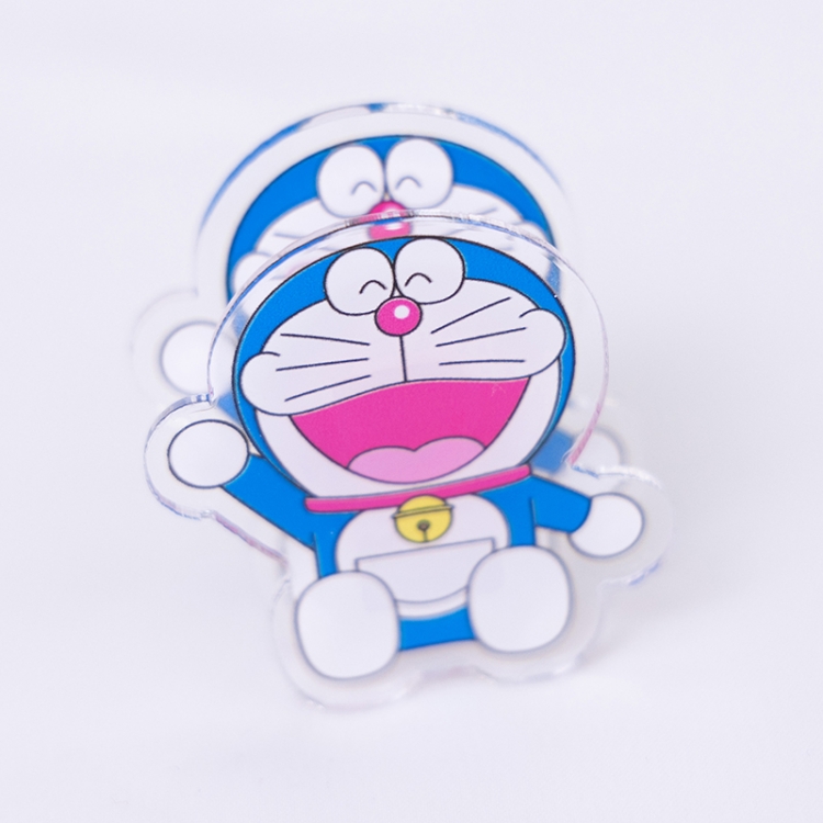 Doraemon Cartoon acrylic book clip creative multifunctional clip  price for 10 pcs F390