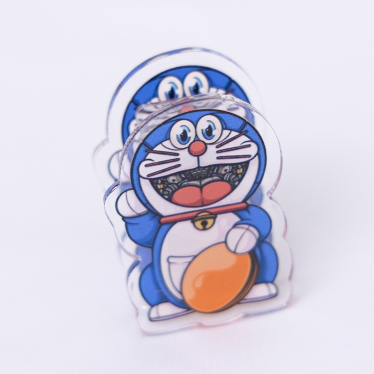 Doraemon Cartoon acrylic book clip creative multifunctional clip  price for 10 pcs F392