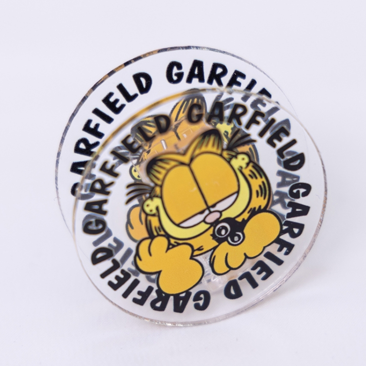 Garfield Cartoon acrylic book clip creative multifunctional clip  price for 10 pcs F351