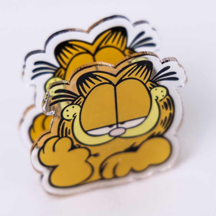 Garfield Cartoon acrylic book clip creative multifunctional clip  price for 10 pcs F353