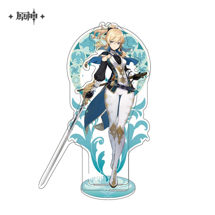 Genshin Impact Anime characters Double Insert Style acrylic Standing Plates Keychain 15m