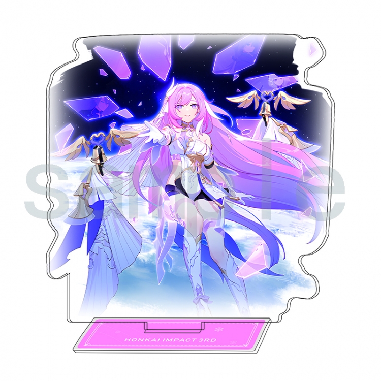 Collapse 3 Anime Character Interlayer  acrylic Standing Plates Keychain 15-20m