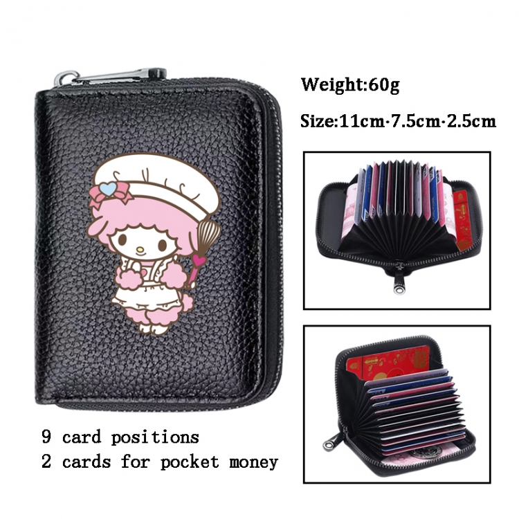 sanrio Anime PU change bag card holder 11x7.5x2.5cm 60G