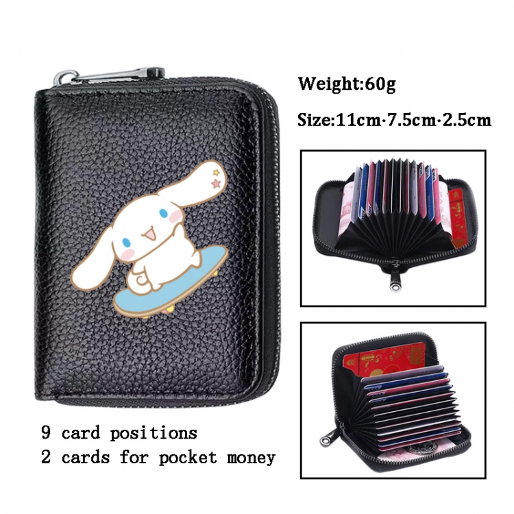 sanrio Anime PU change bag card holder 11x7.5x2.5cm 60G