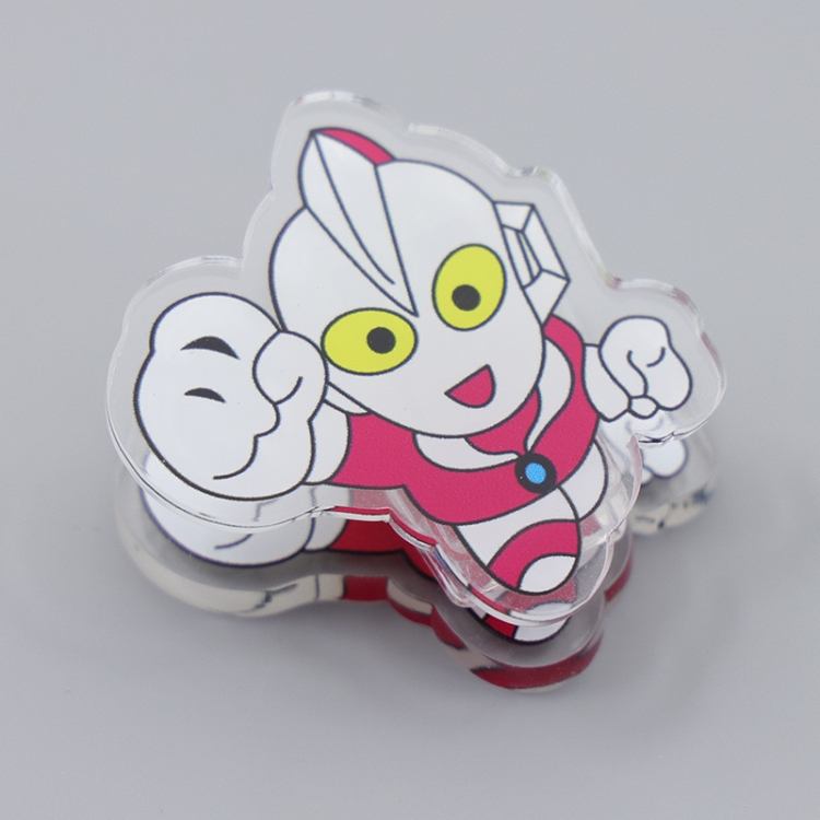 Ultraman Cartoon acrylic book clip creative multifunctional clip  price for 10 pcs F250 F250