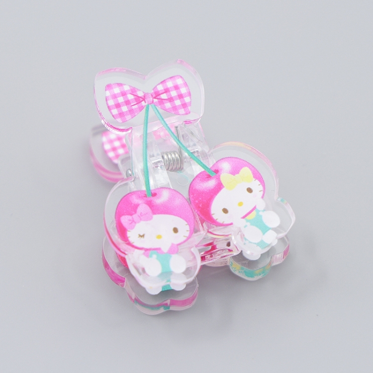 Hello Kitty Cartoon acrylic book clip creative multifunctional clip  price for 10 pcs F236