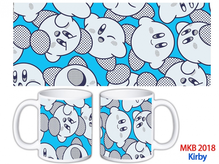 Kirby Anime color printing ceramic mug cup price for 5 pcs MKB-2018